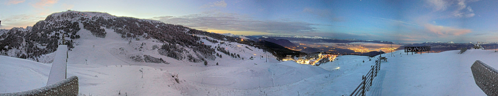 Webcam Chamrousse 1870 - Sommet Casserousse