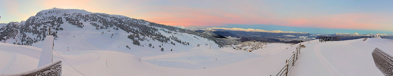 Webcam Chamrousse 1870 - Sommet Casserousse