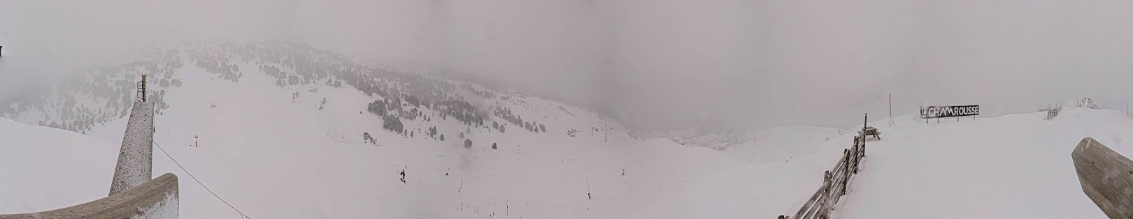 Webcam Chamrousse 1870 - Sommet Casserousse